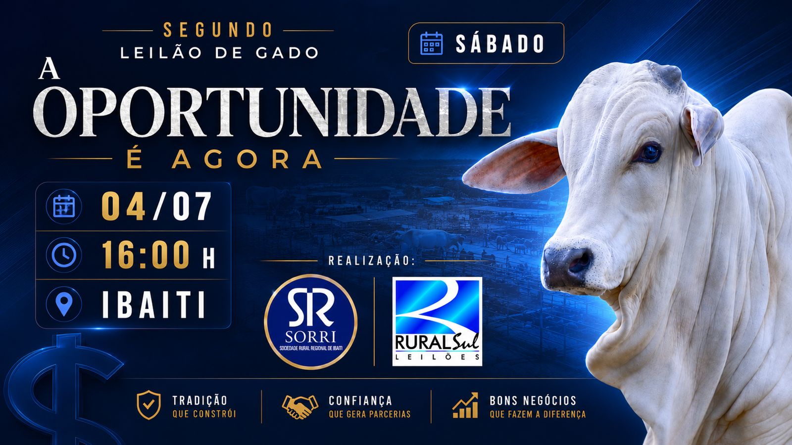 Logotipo do Leilão em Destaque